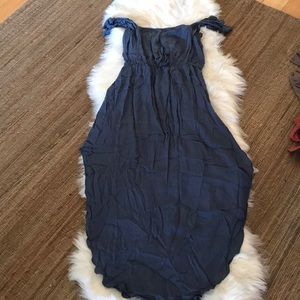 Super cute off the shoulder mid length dress